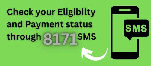 check your 8171 ehsaas Money through SMS