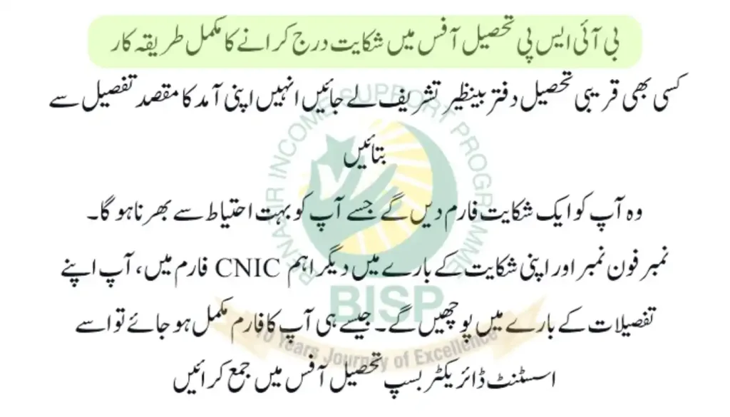 Dynamic Complaint full procedure