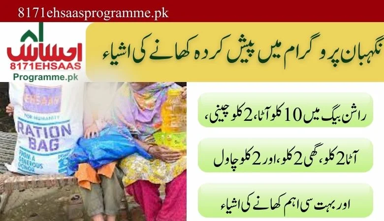 Food Items Present given in Negahban Program