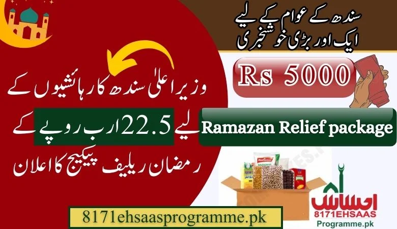 Ramazan Relif Package by Sindh Government 2024