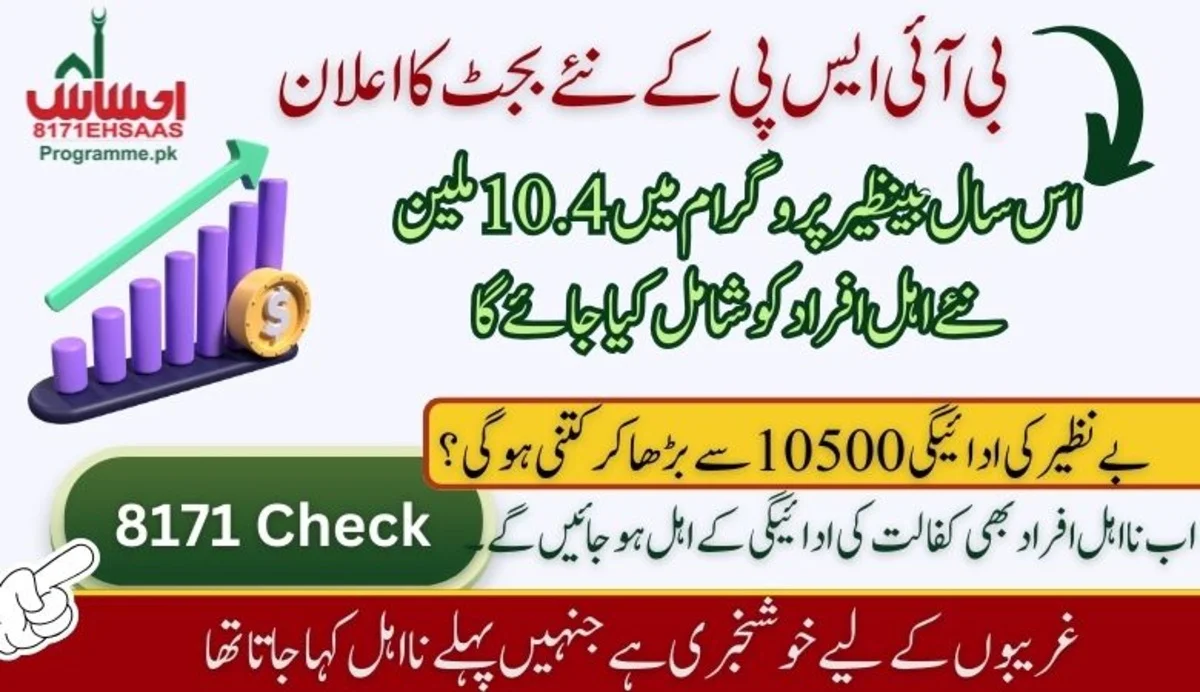 10.4 Million New Beneficaires In BISP Program Will be Added This Year [2024 Update]