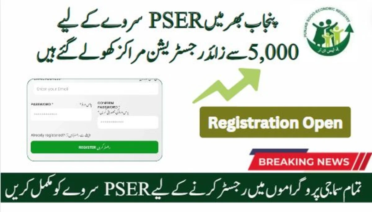 5,000 Plus Registration Centers Opens For PSER Survey Across Punjab