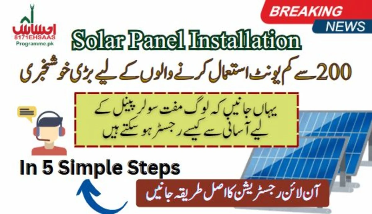 Punjab Solar Panel Phase I: Online Application Guide For 100-Unit Consumers [5 Easy Steps]