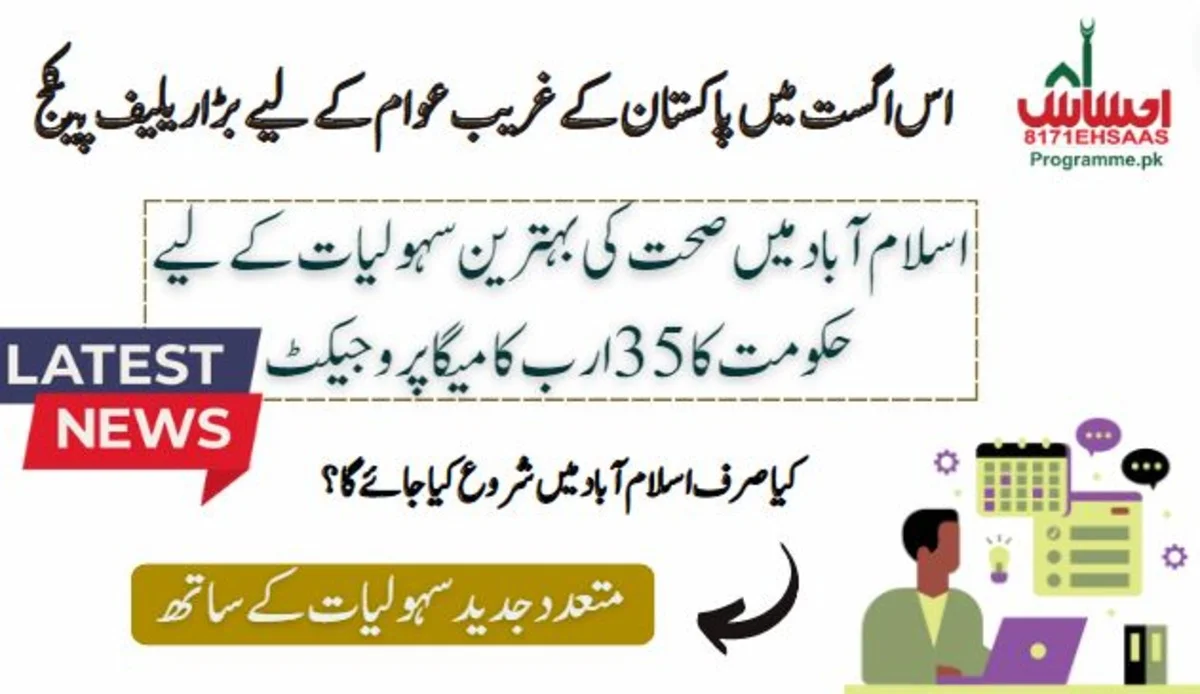 Rs 35Bn Allocated For Mega Health Project in Islamabad