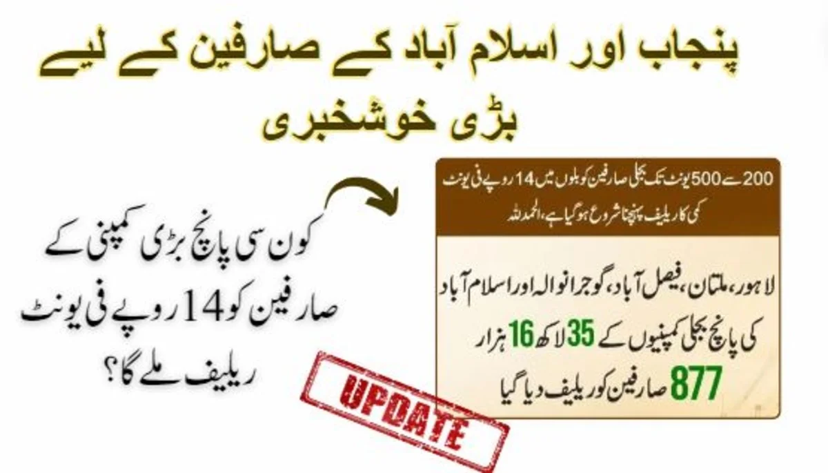 3.5M Consumers Across 5 Regions in Punjab to Get Rs 14 Per Unit Electricity Bill Relief!