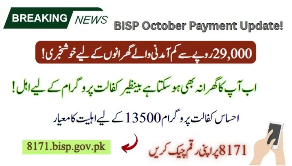 Households Earning Below Rs 29,000 Can Register In BISP Program!
