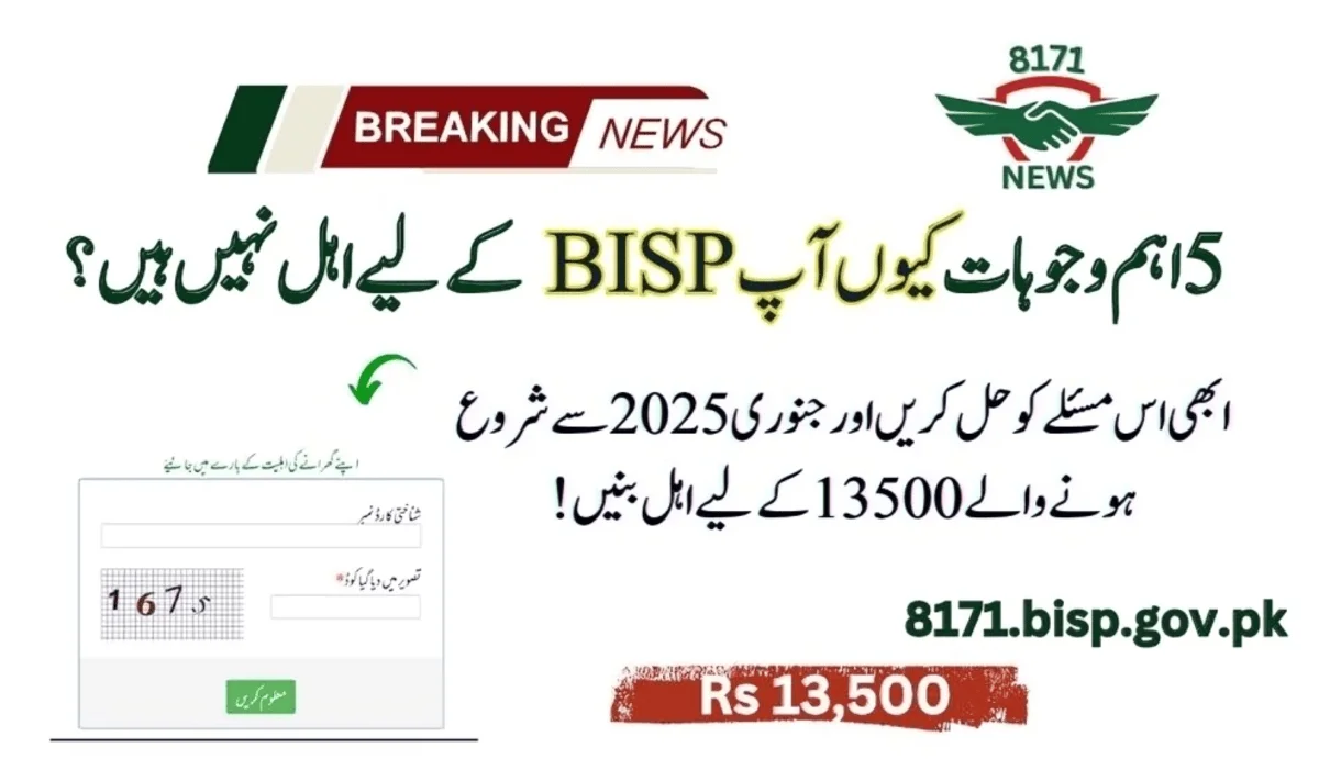 5 Reasons You’re Not Eligible For BISP: And How to Fix It!