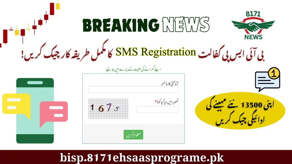 BISP Kafalat SMS Registration Check Complete Procedure