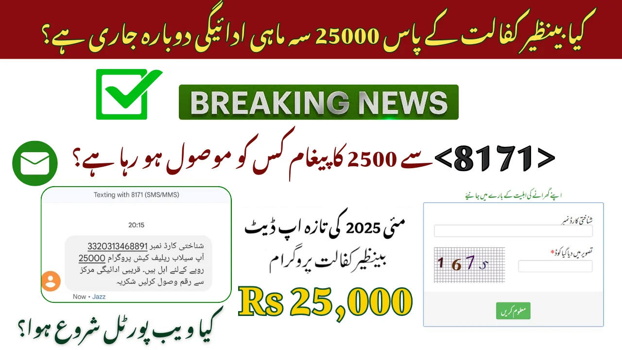 BISP Reissues 25000 Quarterly Payment: Check Your Eligibility!
