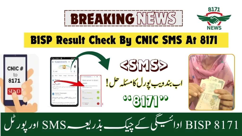 BISP Result Check By CNIC SMS At 8171 For July 2025: Know Eligibility!
