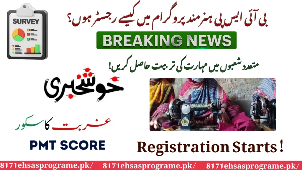 How To Register In BISP Hunarmand Program: July Update 2025